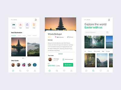 Travel App - Exploration 2020 aplication app design destination exploration explosion guide journey price tour travel travel app travelling ui