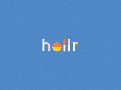 hollr 01 branding connect connected design identitydesign