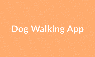 Dog Walking App