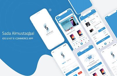 Sada Al-mustaqbal E-commerce store UI/UX 2020 design 2020 trend app cart e commerce app e commerce design illustration ios app ios app design kit logo screen shopping shot store ui ux ux ui uxui