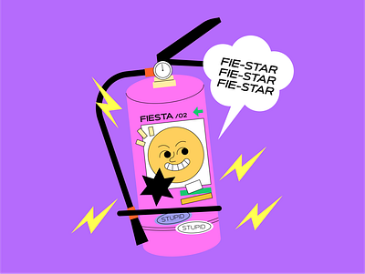 It's my Fiesta~ animation character design girl graphic icon illustration logo love vector