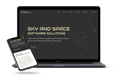 sas website creation design iot software development space ui ux web