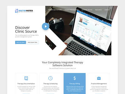 Doctor Notes Homepage Design clean ui creative doctor graphic design homepage design landing page medical design medical logo minimal modern design product design typogaphy ui user experience design user interface design ux visual design web application web design white