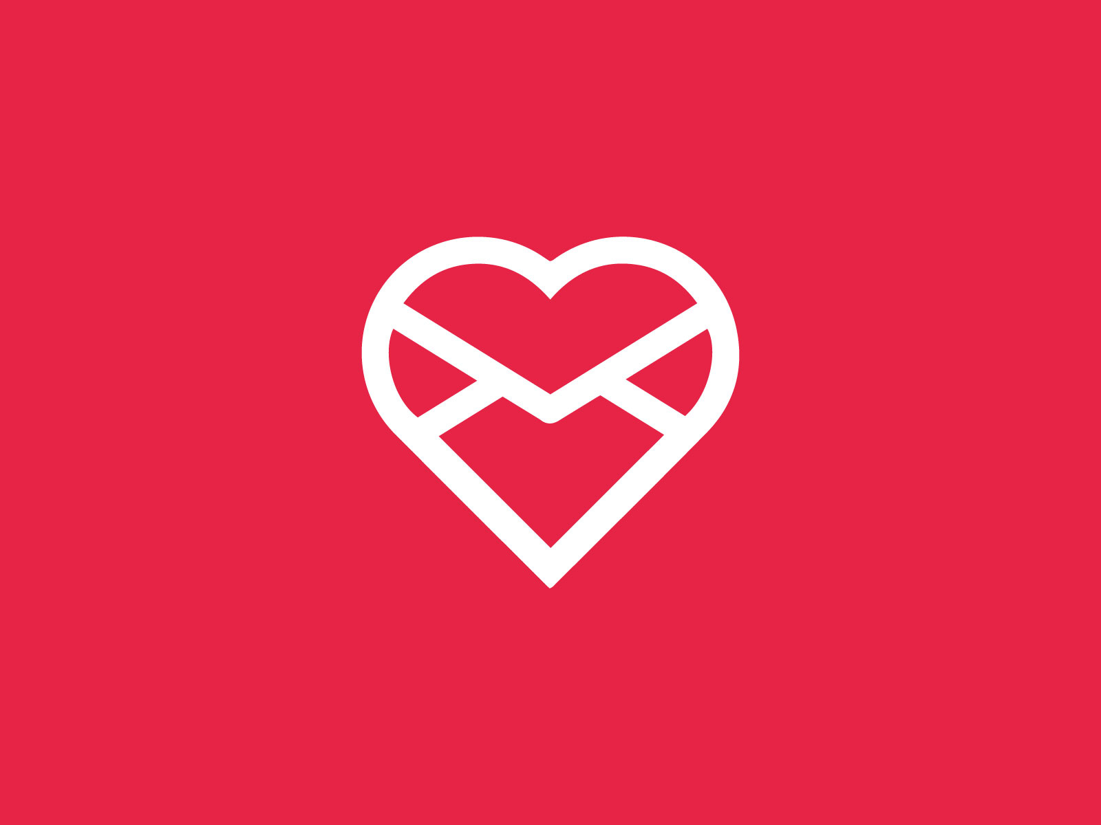 Heart mail by HQ Shakib on Dribbble