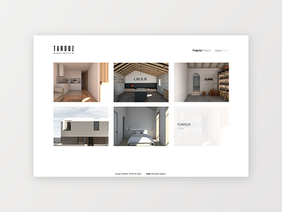 tardoz - arquitectura adobexd app css3 design html5 javascript ui web webdesign website