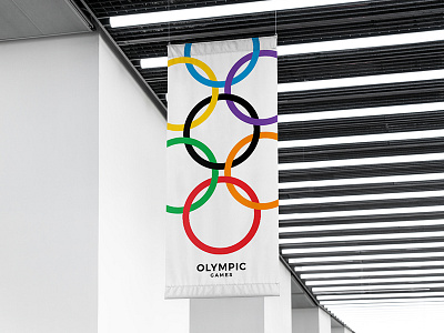 Olympic Games – Banner 2020 2020 games 2021 branding colors design event games identity japan logo medal olympic olympic games olympics rebrand rings sports the olympics tokyo