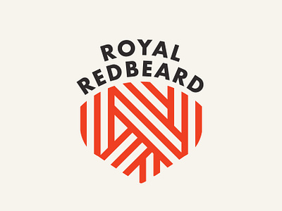 Royal RedBeard branding design game logo streamer twitch type typography