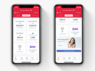 Mobile Banking App app app design app ui application bank bank app banking finance finances interface mobile mobile ui money sketch ui ui design ui ux uidesign ux wallet