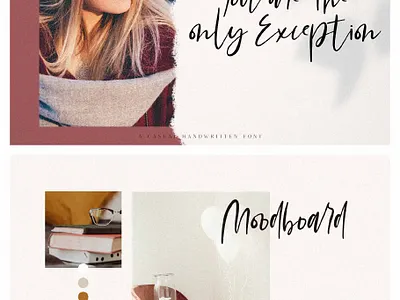 Mondela Handwritten Font Sample casual font font design freebies handwritten