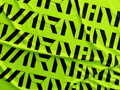 Warning! a custom lettering custom type emblem g i illustration inspire letter lettering logo logotype mase maserekt monogram n r symbol typography w