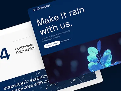 5I Ventures - VC website 3d investment portfolio rain ui venture venture capital web design