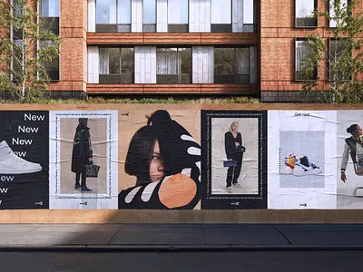 StockX Refresh - Campaign billboard branding campagin design fashion layout nike sneakers stockx type typography