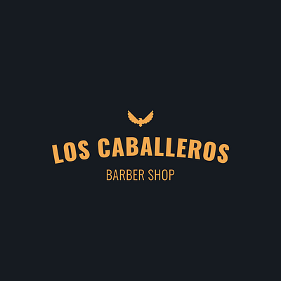 Daily Logo Challenge #13 - Barber Shop Logo affinitydesigner barber shop branding daily logo challenge dailylogochallenge design dlc eagle logo logo challenge logochallenge vector