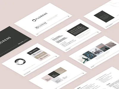Florens - Brand Deck bookmania brand florens identity inter signature flavors soak spa