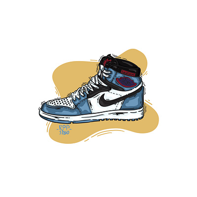 NIKE AIRJORDAN 1 HIGH FLAT DESIGN airjordan1 airjordan1art apparel apparel graphics art artoftheday artwork design designforsale flat flatdesign illustrasi illustration nike nike shoes nikeart nikeflatdesign ui