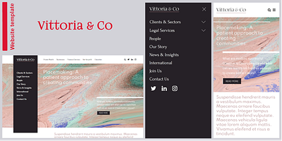 Vittoria & Co - Web template preview bootstrap bootstrap 4 css elegant elegant design frontend html html template html5 law firm pastel colors responsive responsive web design ui ux web web design website