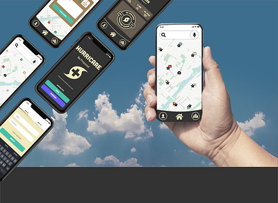 HURRICARE - Mobile App adobe adobe live adobe xd app application clites design experience hurricane hurricare mobile prepare preparedness survival ui ux xd