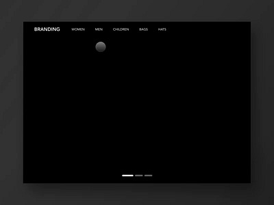 Branding - Fashion Store (Desktop) clothes dark ui design desktop app fashion fashion app fashion brand gucci interaction market monochrome prada protopie scroll shopping sketchapp store uiux vans website