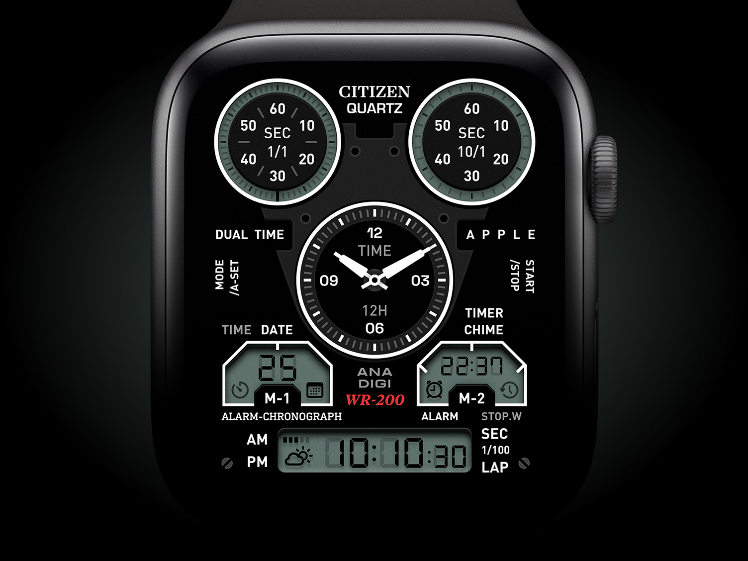 Citizen Watch Face 8 by 7ahang on Dribbble