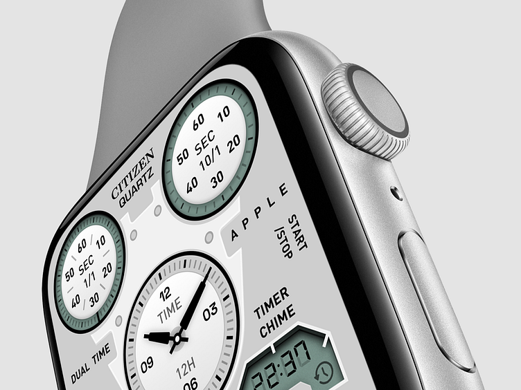 Citizen Watch Face 8 by 7ahang on Dribbble