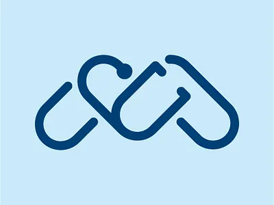 MedInsider 01 creative flat initial logo lineart medical minimal modern logo stethoscope