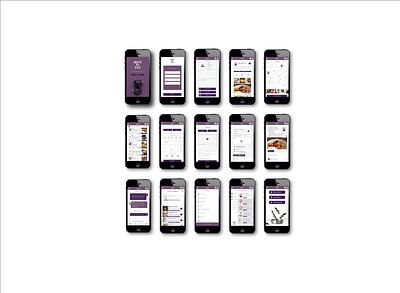 HiFi Prototype - Meet & Eat app app design food app ux ux design