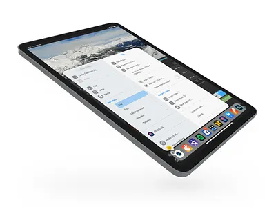 iPad Main Menu – iPadOS 14 Concept apple concept design ipados menu private redesign sketch.app ui