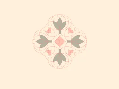 Restaurant Logo Grid System brand identity branding chef chef logo design grid system logo