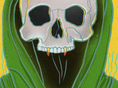 Stay Home, stay creative. animated gif animation animation 2d animation design design flat illustration minimal modern motion motion design motiongraphic procreate procreate animation skull