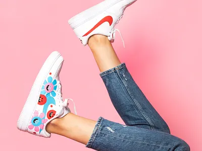 LMT AF1 air force 1 custom hand painted illustration nike nike shoes paint shoes