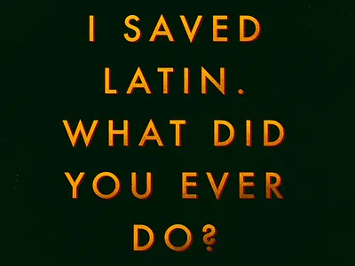 Rushmore Typography Quote