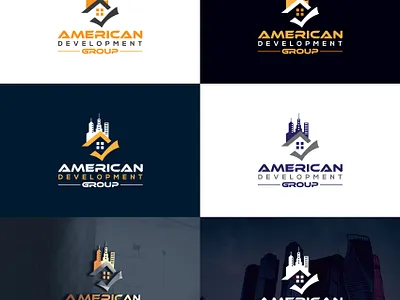 Real Estate Logo abstractlogo architecturelogo billinglogo branding businesslogo companylogo constructionslogo logo design management real estate logo vector