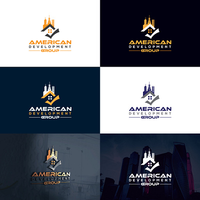 Real Estate Logo abstractlogo architecturelogo billinglogo branding businesslogo companylogo constructionslogo logo design management real estate logo vector