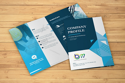 Company profile design for PT Cahaya berkah branding branding company brochure company profile design