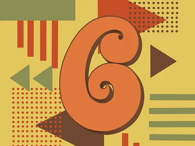 36 Days of Type 6 36daysoftype 36daysoftype07 70sdesign 70sscript graphic designer hand drawn type hand lettering illustration illustrator lettering script lettering typography