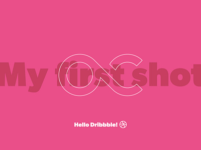 My first shot branding design dribbble firstshot logo