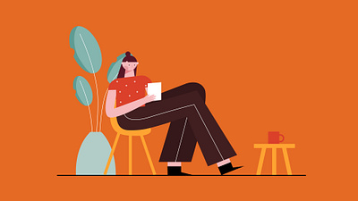 Home days design illustration 插图