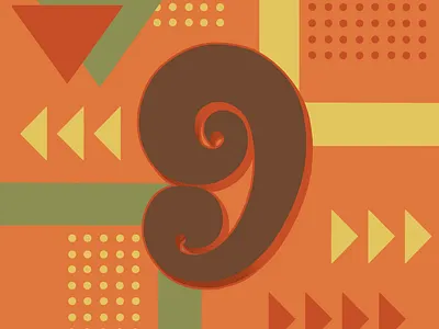 36 Days of Type 9 36daysoftype 36daysoftype07 70script 70sdesign graphic designer hand drawn type hand lettering illustration illustrator lettering script lettering typography