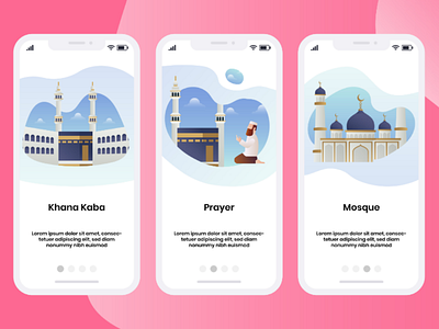 Mobile Splash Screens apps flat illustration icon illustration mobile splash screen vector