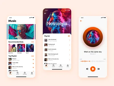 Music New APP🐳 branding sex ui