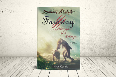 Holiday At Lake Faraway book cover book cover design ebook cover graphics design