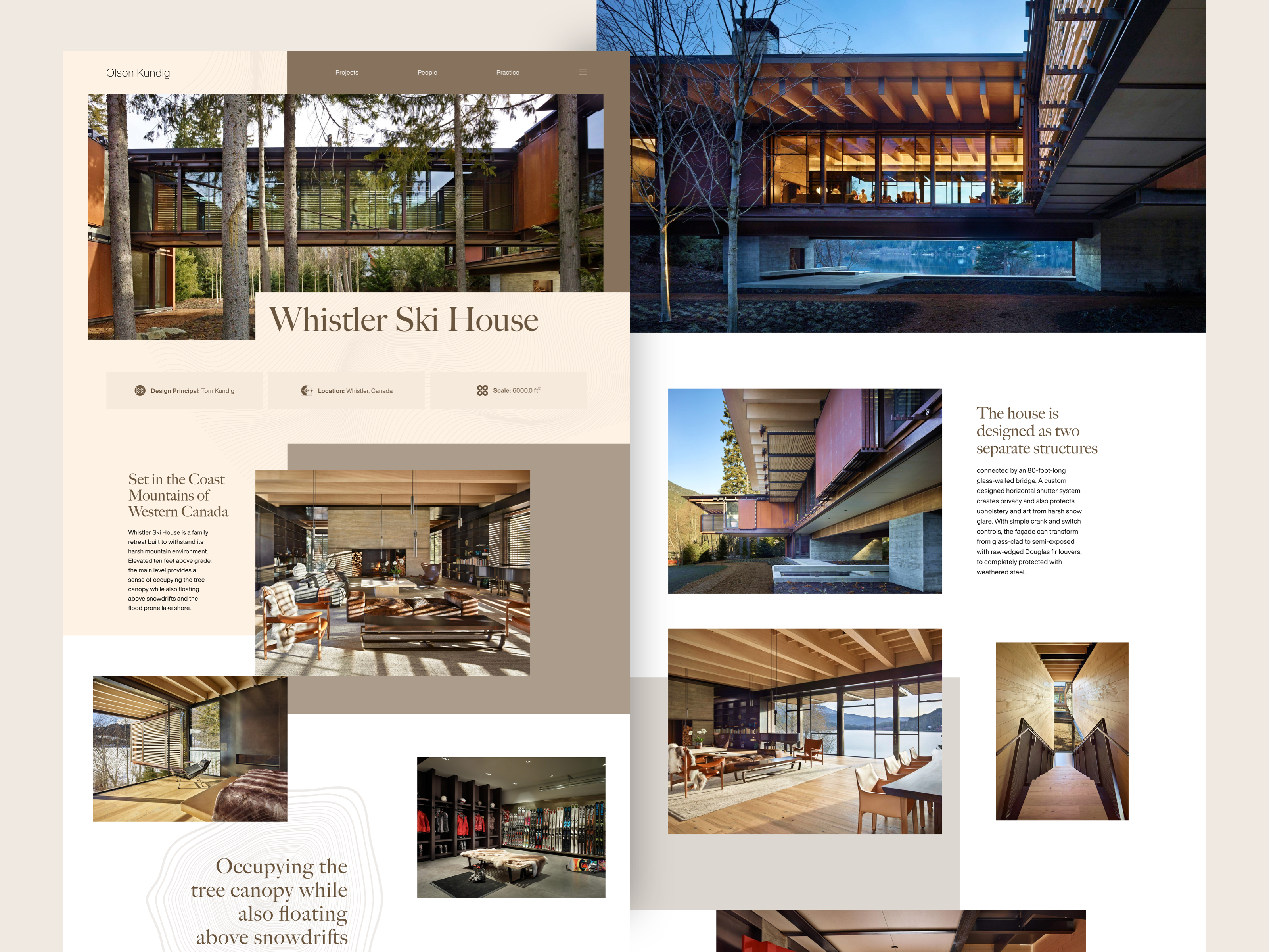 Example of Whistler Ski House