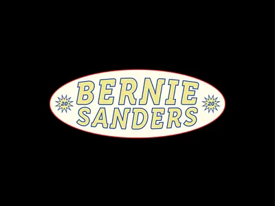 Bernie Sanders 2020 american american logos bernie sanders bernie sanders 2020 democrat democratic logos ilustrator liberal logo minimal minimal political logos modern political logos nerutral colors political logos red white and blue vintage vintage logo