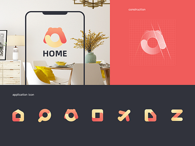 icon app home app house logo icon design ui design