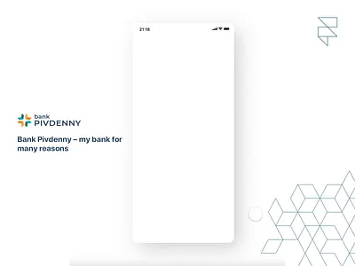 Get a card | Bank Pivdenny | Redesign animation app bank bank card concept design finance app fintech framer interaction product design prototype prototype animation redesign redesign concept ui ux