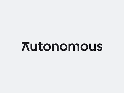 Autonomous Redesign Concept autonomous brand brand identity branding design geometric graphic design identity logo minimal modern redesign