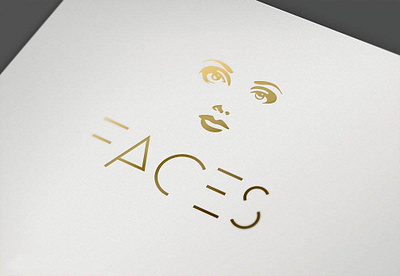 Faces restaurant. Jurmala, Latvia. 2015 brand identity branding logo logo design logotype