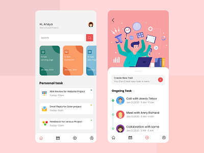 Daily Task Management App app app design app development calendar list maker personal task personal task project project management project management tool schedule schedule app task task management task management software task management tool task management tool task manager team to do app ui uiux