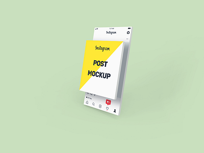 Instagram Post Mockup branding free download free psd instagram mockup instagram psd instagram template mockup