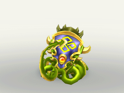 Kraken says Hello! 3d 3d animation 3d art animal animation character character animation cute game green inspiration kraken legend of solgard low poly lowpoly maya monster